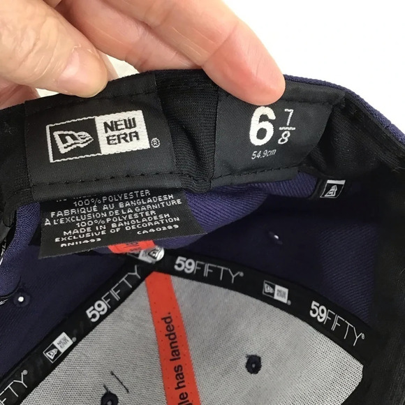 Houston Astros 2022 City Connect New Era 59Fifty Cap Baseball Hat Size 6 7/8 - Picture 6 of 10